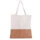 Sacola em Algodão 140G/M² e Cortiça (39X35cm) para Brinde Personalizado