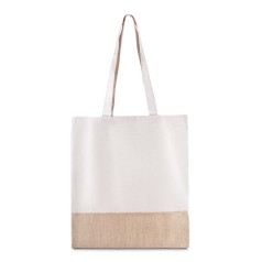 Sacola em Algodão e Juta 220G/M² (42X38cm) Promocional