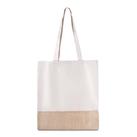 Sacola em Algodão e Juta 220G/M² (42X38cm) Promocional