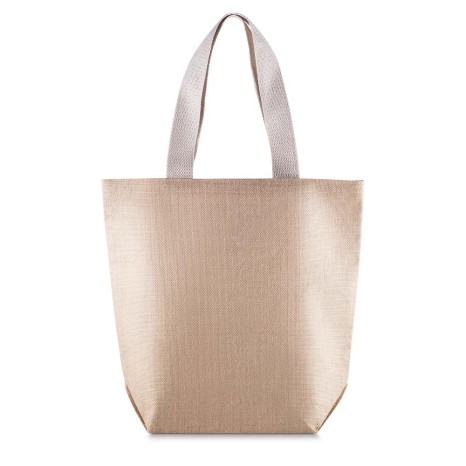 Sacola em Juta 360G/M² (40X38X15cm) com Logotipo