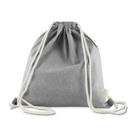 Sacola/Mochila em Algodão Mescla Reciclado 140G/M² para Empresas
