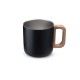 Caneca Térmica com Alça em Madeira Personalizada