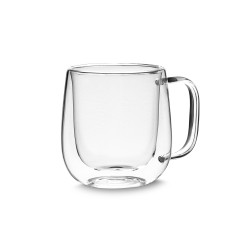 Caneca de Vidro Borossilicato Promocional
