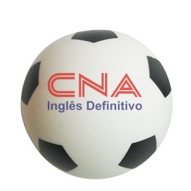 Bolinha Anti-Stress vinil c/ Pintura Futebol Personalizado