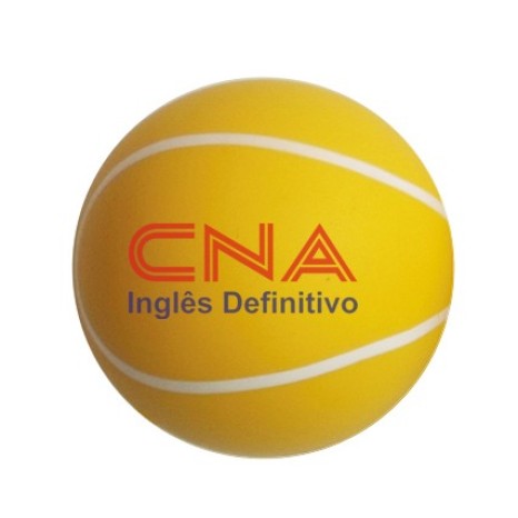 Bolinha Anti-Stress vinil c/ pintura Tênis Personalizada