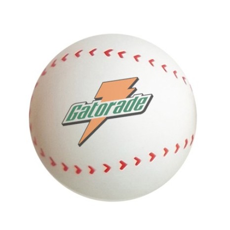 Bolinha Anti-Stress vinil com pintura Baseball Personalizada