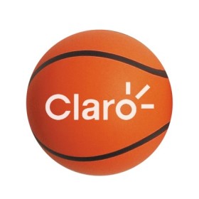 Bolinha Anti-Stress vinil com pintura Basquete Personalizada