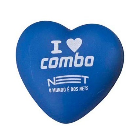 Coração Anti Stress vinil oca Personalizada