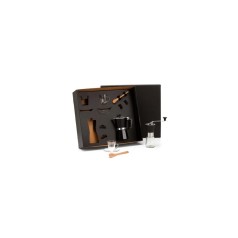 Kit Para Café Com Cafeteira Italiana E Moedor 6 Pçs Personalizado