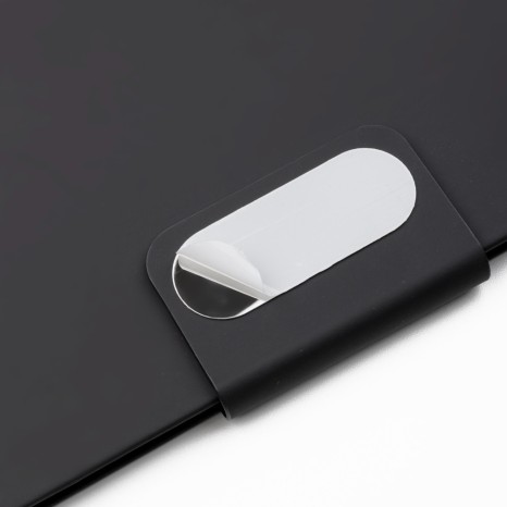 Caderno em PU com placa em metal