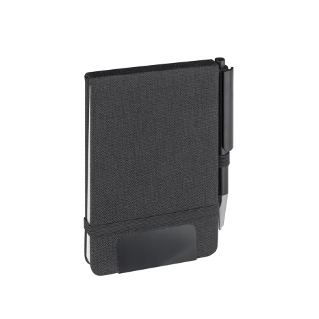 Mini caderno A6 em RPET com caneta Para Brinde Personalizado