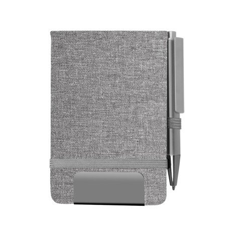 Mini caderno A6 em RPET com caneta Para Brinde Personalizado
