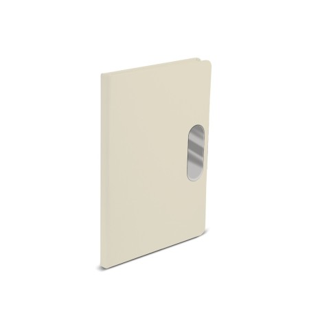 Caderno em PU com Placa Metálica para Brindes Corporativos