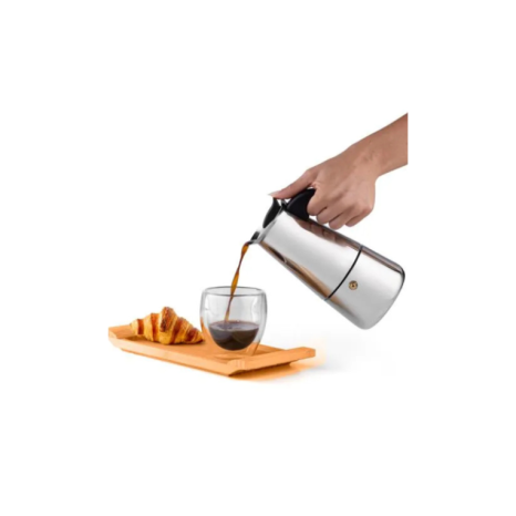 Cafeteira Italiana Em Aço Inox - 350 Ml Personalizado