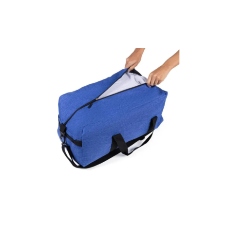 Mala Esportiva Em Polyester 300D - Azul - 31L Personalizado