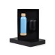 Kit Garrafa E Copo Térmico - Azul/Preto - 2 Pçs Personalizados