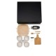 Kit Para Caipirinha Com Petisqueira Em Bambu / Madeira - 15 Pçs Personalizados