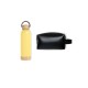 Kit Garrafa E Necessaire - Amarelo/Preto - 2 Pçs Personalizado
