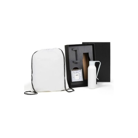Kit Mochila, Garrafa E Fone Bluetooth - 3 Pçs Personalizado