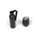 Kit Garrafa E Copo Térmico  Preto  2 Pçs Personalizados
