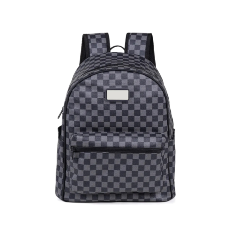 Mochila Em Pvc - Xadrez Personalizada