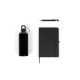 Kit Squeeze, Caderneta E Caneta - Preto - 3 Pçs Personalizados
