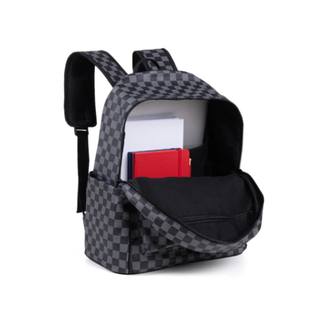 Mochila Em Pvc - Xadrez Personalizada