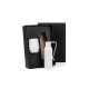 Kit Garrafa E Copo Térmico - Branco - 2 Pçs Personalizados 
