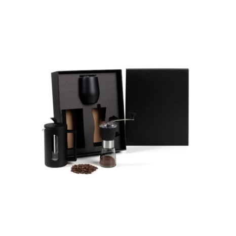Kit Cafeteira, Moedor E Copo Térmico - 3 Pçs Personalizado