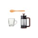 Kit Para Café Com Prensa Francesa 3 Pçs Personalizado