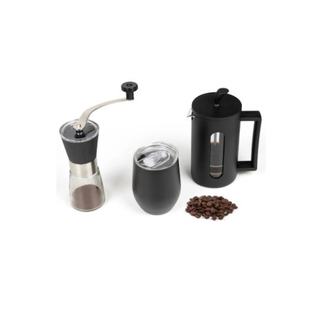 Kit Cafeteira, Moedor E Copo Térmico - 3 Pçs Personalizado