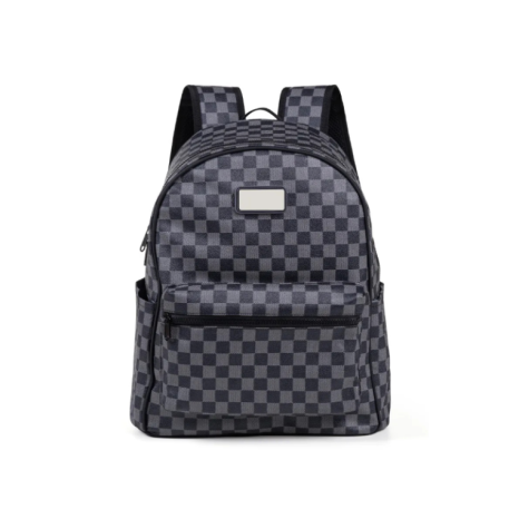 Mochila Em Pvc - Xadrez Personalizada