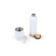 Kit Garrafa E Copo Térmico - Branco - 2 Pçs Personalizado