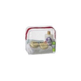 Necessaire em PVC Cristal com ziper de pvc.