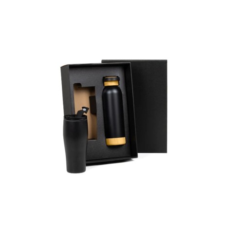 Kit Copo Dupla Camada E Garrafa  2 Pçs Personalizados