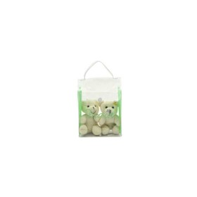 Necessaire em PVC cristal com fechamento 1 botão de pressão e alça de mão.