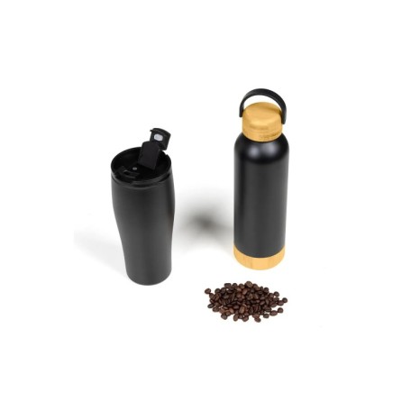 Kit Copo Dupla Camada E Garrafa  2 Pçs Personalizados