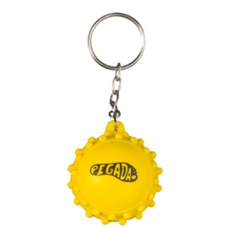 Chaveiro Bola Cravinho vinil Personalizada