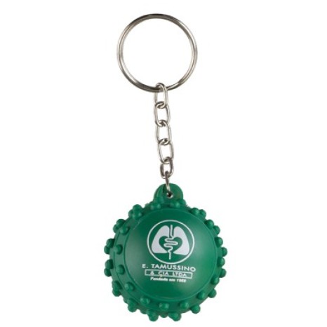 Chaveiro Bola Cravinho vinil Personalizada