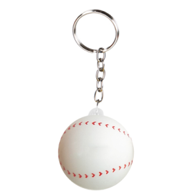Chaveiro Bola Vinil Baseball Personalizada