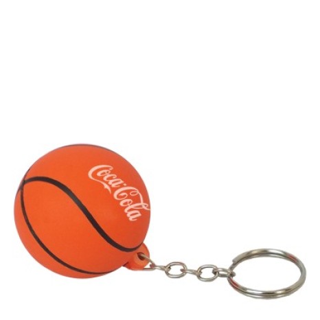 Chaveiro Bola Vinil c/ Pintura Basquete Personalizada