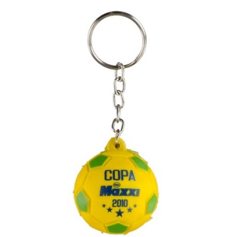 Chaveiro Bola Vinil c/ Pintura Futebol Personalizada
