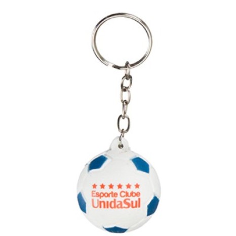 Chaveiro Bola Vinil c/ Pintura Futebol Personalizada