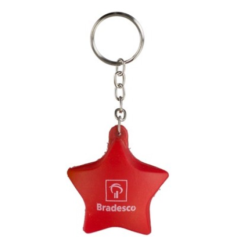 Chaveiro Estrela Vinil Personalizada