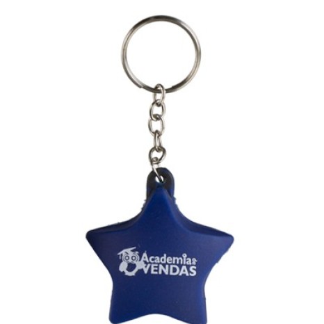 Chaveiro Estrela Vinil Personalizada