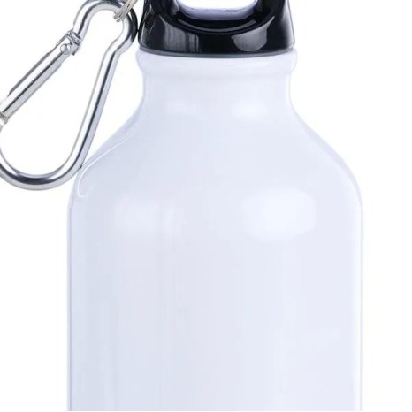 Squeeze em Alumínio Branco 500Ml Personalizado