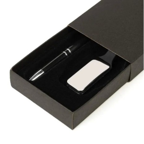 Caneta e Chaveiro em Metal Personalizada