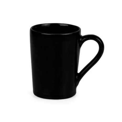 Kit Canecas em Cerâmica Preta 230Ml Personalizado