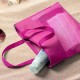 Sacola de Mão em Nylon 600 e Tela Sanet Rosa Personalizado