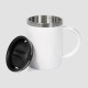Caneca em Aço Inox / Poliestireno 400 Ml Personalizada
